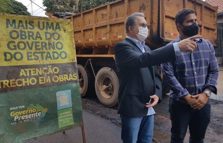 Obras do Governo do Estado passam de R$ 1 bilhão em Dourados Obras do Governo do Estado passam de R$ 1 bilhão em Dourados