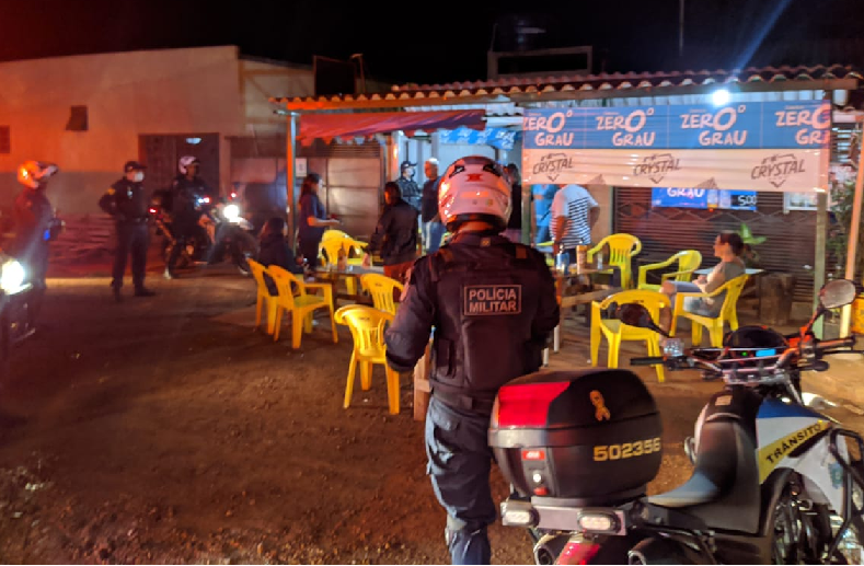 Guarda Municipal e Polícia Militar fazem operação conjunta contra Covid-19