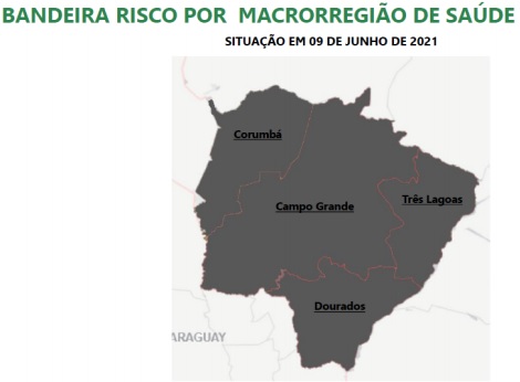 Prosseguir sobe municípios de bandeira e impõe medidas mais rígidas contra a pandemia