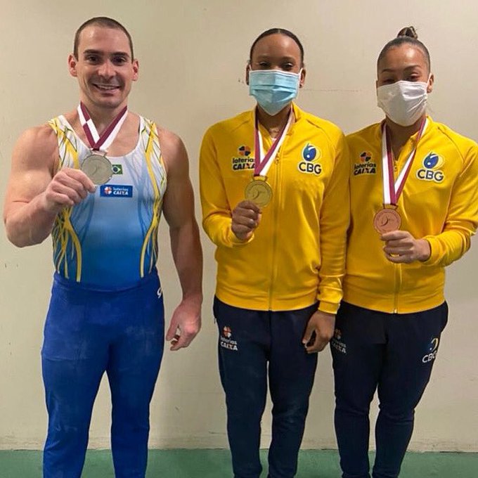 Brasil fatura três medalhas no inicio do Mundial de Ginástica Artística