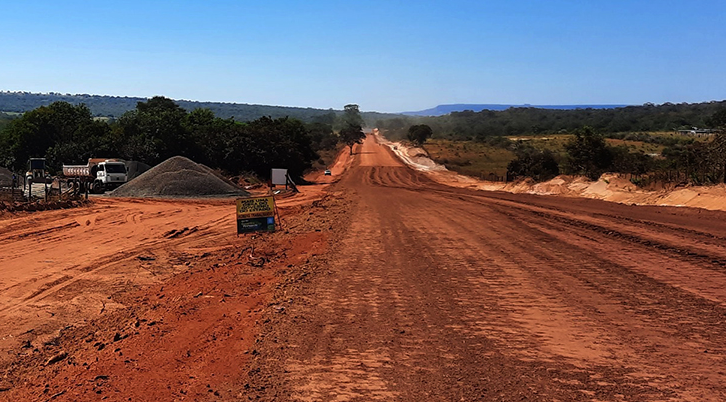 Pavimentação da Estrada das Águas em Rio Verde fomenta turismo e auxilia no escoamento da produção