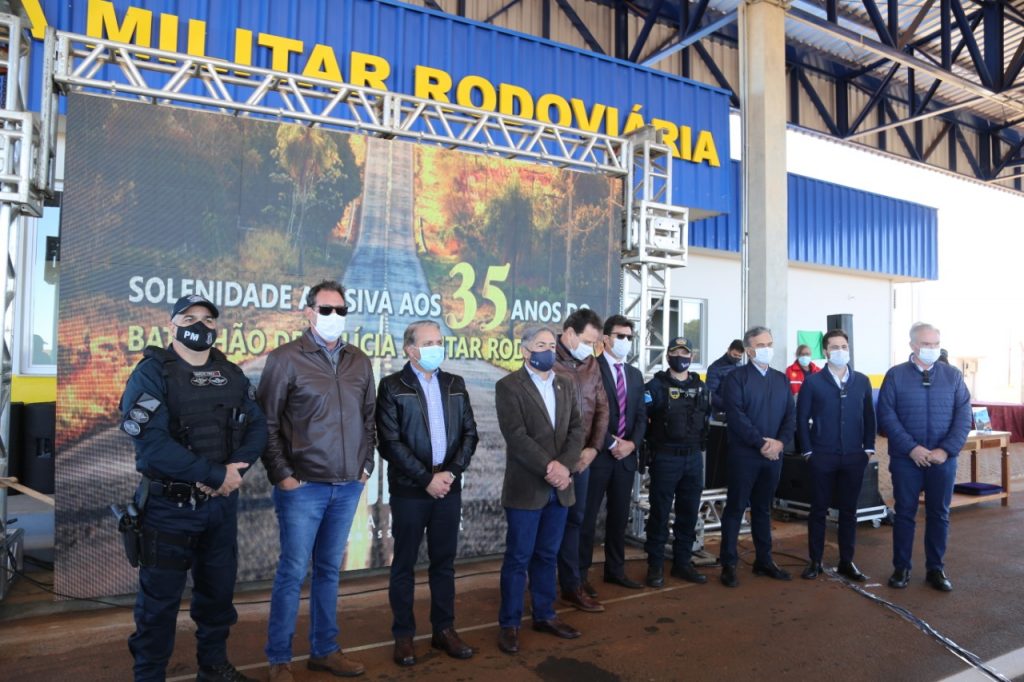 Nova base da Polícia Militar Rodoviária é inaugurada em rodovia privatizada Nova base da Polícia Militar Rodoviária é inaugurada em rodovia privatizada