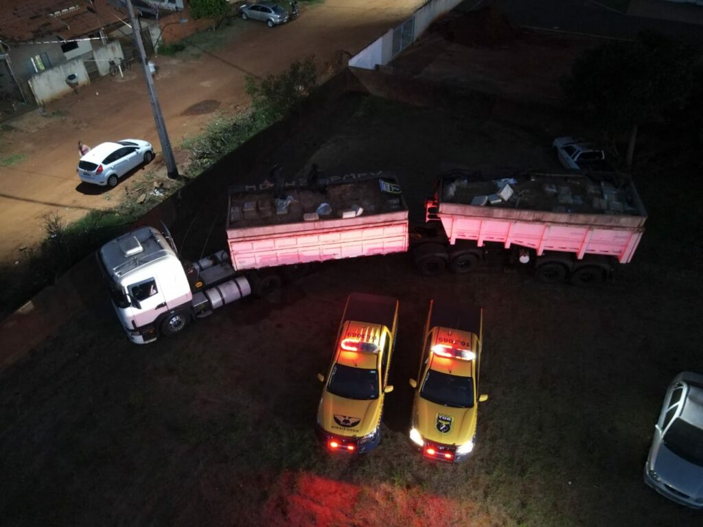 Recorde batido! Carregamento de maconha somou 36,5 toneladas