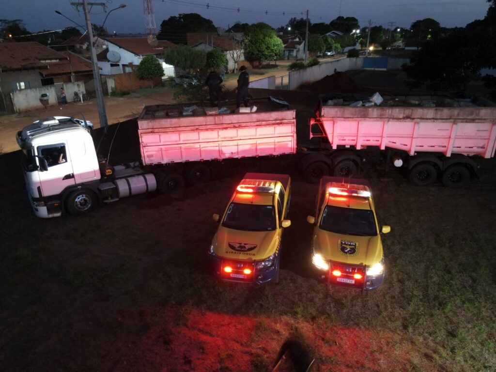 Recorde batido! Carregamento de maconha somou 36,5 toneladas