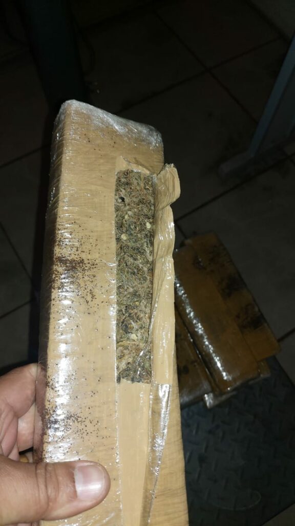 Polícia Militar Rodoviária apreende 99 Kg de maconha em ônibus intermunicipal Polícia Militar Rodoviária apreende 99 Kg de maconha em ônibus intermunicipal