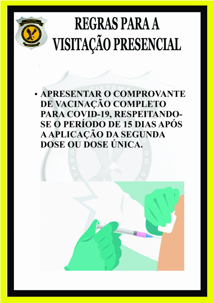 Agepen divulga retomada de visitas em presídios de MS a partir de domingo Agepen divulga retomada de visitas em presídios de MS a partir de domingo