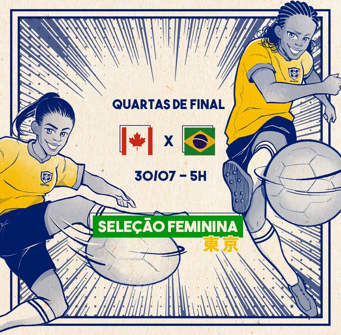 Seleção feminina reencontra Canadá por vaga na semifinal olímpica