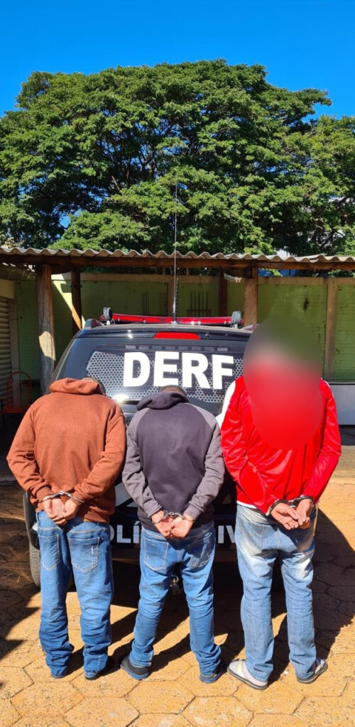 PC prende trio como assaltantes do 'Citroen' que teriam cerca de 70 passagens pela polícia