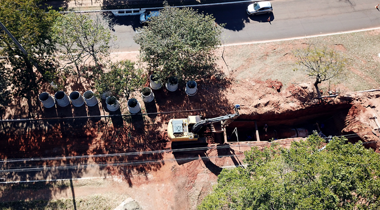Três importantes obras ambientais no Prosa devem ser concluídas ainda nesse ano Três importantes obras ambientais no Prosa devem ser concluídas ainda nesse ano