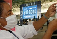 Reflexo da vacinação, maioria dos municípios está nas bandeiras laranja e amarela do Prosseguir