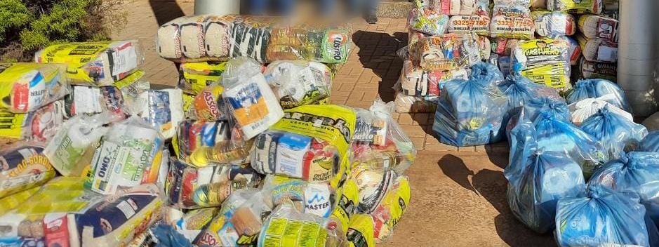 Cooperados entregam mais de 5 toneladas de alimentos a famílias de Campo Grande
