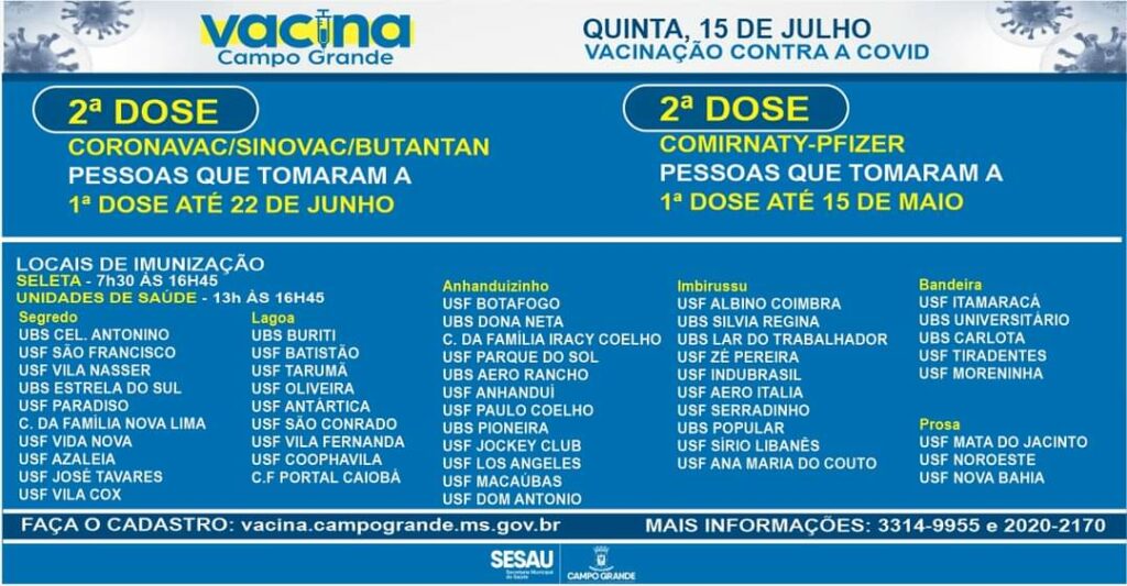Capital continua 2ª dose nesta 5ª feira sem Astrazeneca e em menos postos