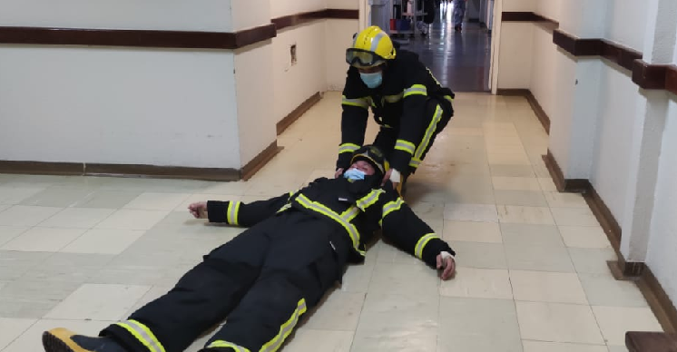 Santa casa forma brigada de incêndio com funcionários voluntários