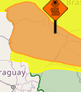 Inmet: MS segue com alerta de baixa umidade do ar Inmet: MS segue com alerta de baixa umidade do ar