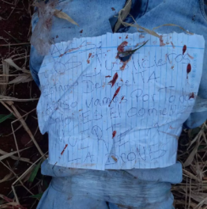 'Justiceiros da fronteira' cometem mais um crime bárbaro na fronteira