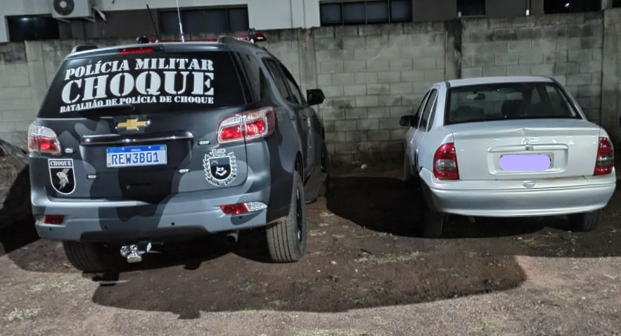 Choque prende outros dois envolvidos em roubo à caminhonete na Capital