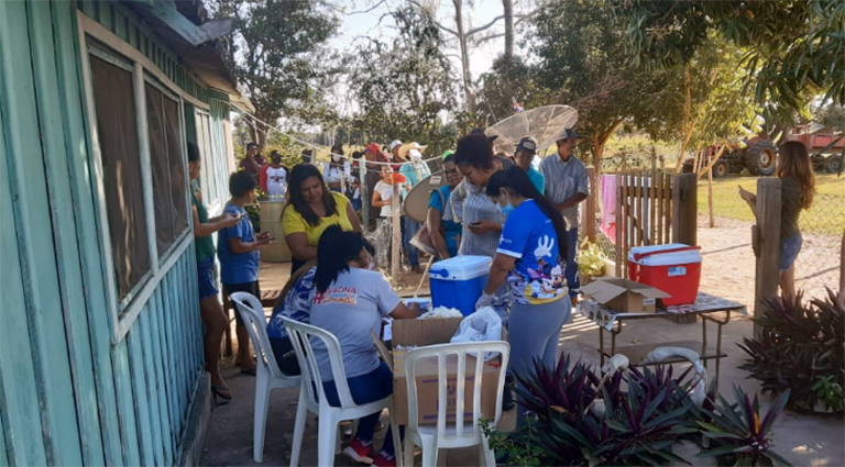 Vacinação Covid no Pantanal imuniza 2 mil em Corumbá, com apoio de aeronaves