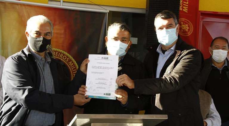 Santa Rita recebe do Estado quartel dos Bombeiros, mini anel rodoviário e universalização de esgotamento sanitário