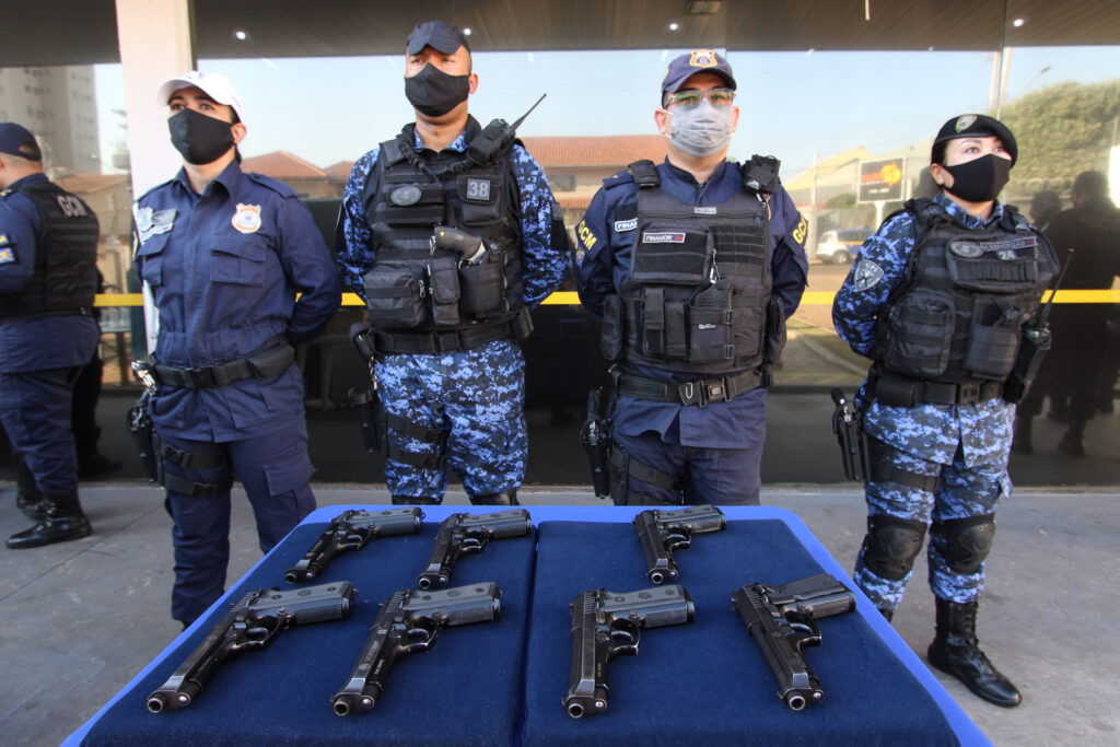 Guarda Civil de Campo Grande é a primeira no Estado a utilizar pistola “ponto 40”