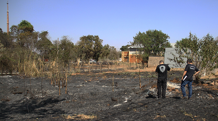 Imagens de câmera apontam que incêndio no Pq dos Poderes foi criminoso