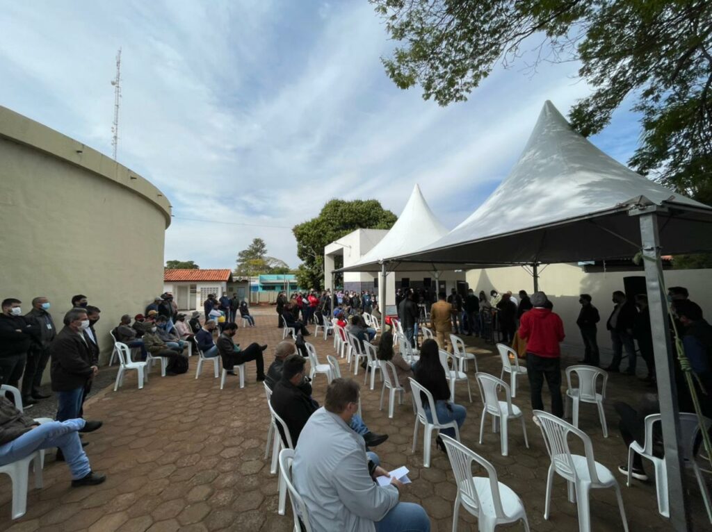 Amambai recebe obras de saneamento e prefeito ressalta parceria com Governo e Sanesul