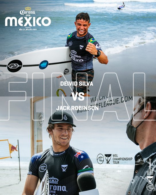 Surfe: por 2 centésimos, Deivid perde título no México para Robinson