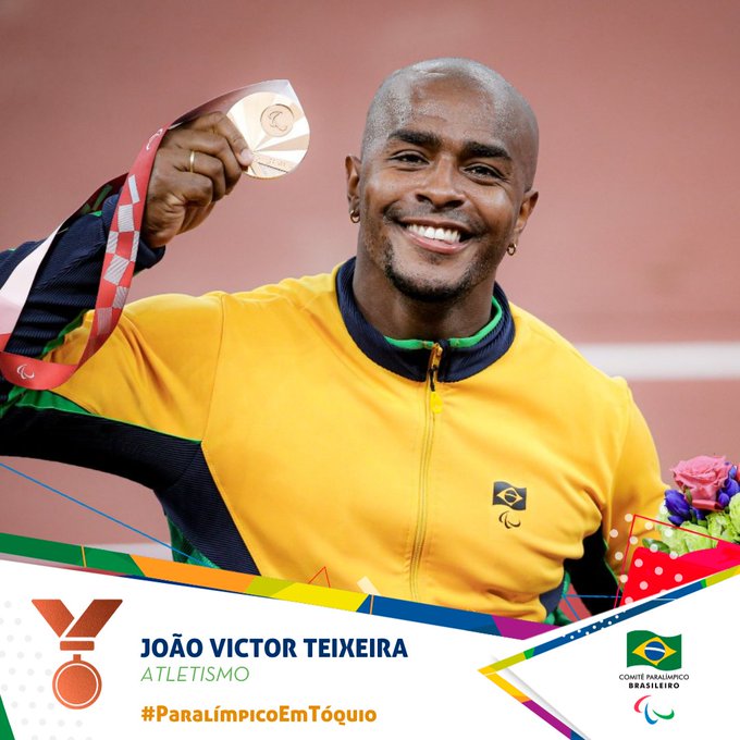 Wallace Santos é ouro, com recorde mundial no arremesso de peso