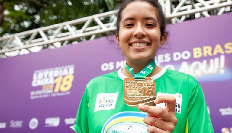 Atletas de MS brilham no Brasileiro Sub-18 de Atletismo e trazem três medalhas