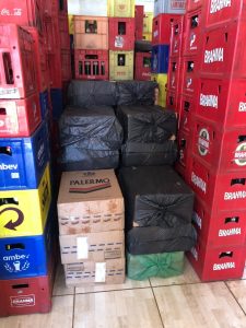 Casal é preso em Brasilândia com entreposto de contrabando de cigarros do PY