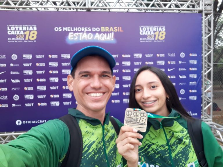 Atletas de MS brilham no Brasileiro Sub-18 de Atletismo e trazem três medalhas