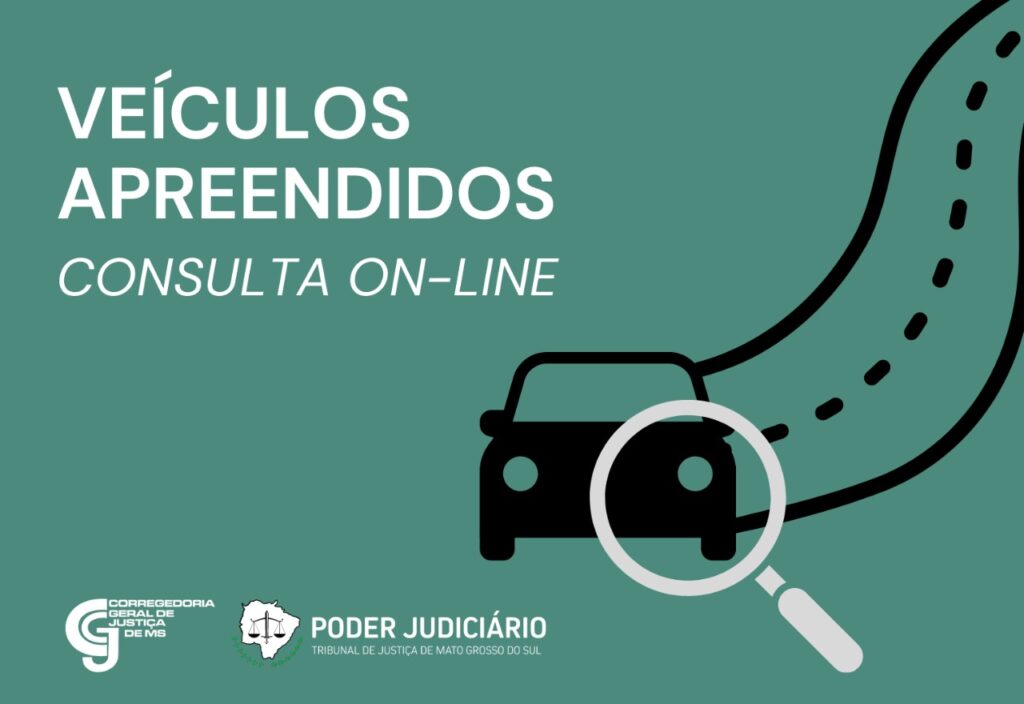 Plataforma no portal do TJMS facilita busca de veículos apreendidos