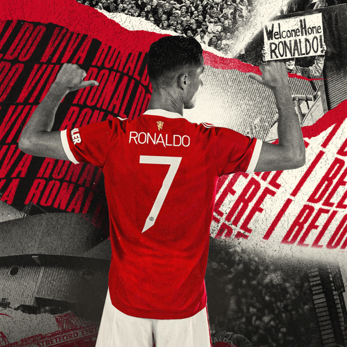 CR7 recebe de volta a camisa 7 do Manchester United CR7 recebe de volta a camisa 7 do Manchester United