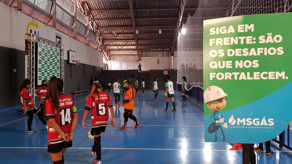 Corumbá é bicampeão no futsal masculino dos Jogos Escolares