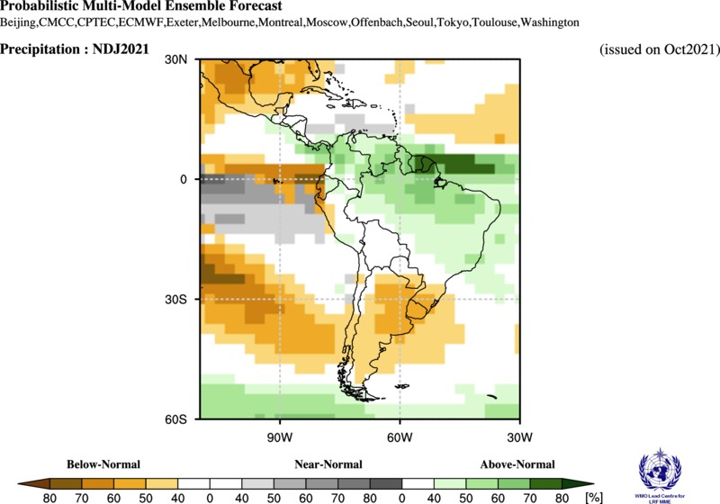 Chance da La Niña no final do ano é de 87%, aponta atualização do NOAA