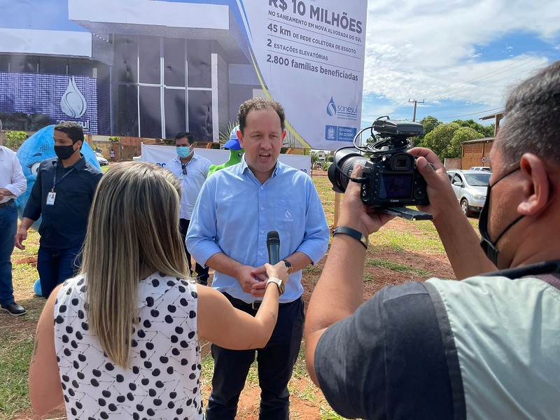 Autorizada ampliação da rede de esgoto em Nova Alvorada do Sul