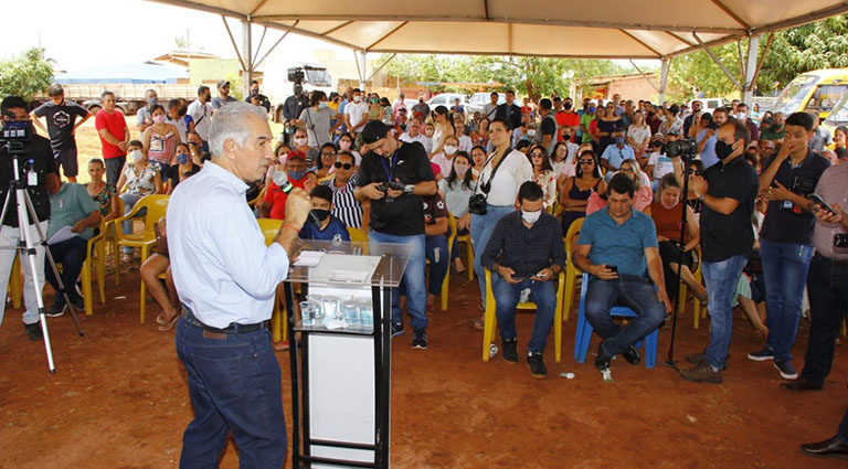 Governador lança R$ 36 milhões em obras em infraestrutura e saneamento em Nova Alvorada do Sul