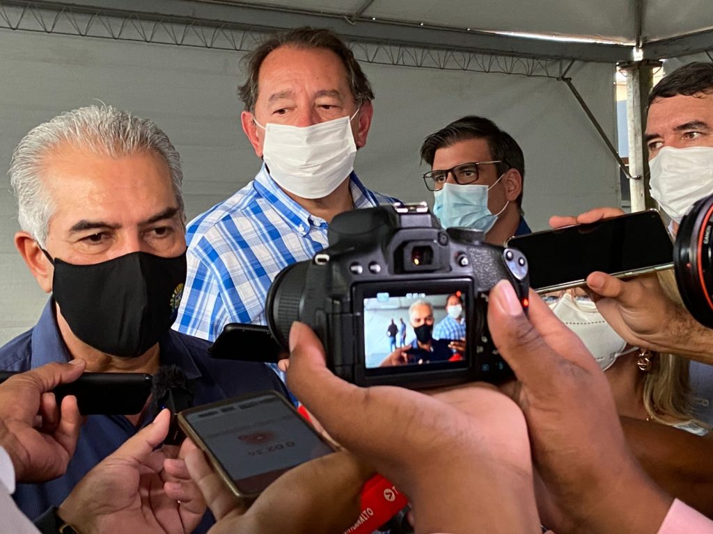 Em Sidrolândia, Gerson Claro celebra retomada da obra de acesso ao frigorífico Em Sidrolândia, Gerson Claro celebra retomada da obra de acesso ao frigorífico