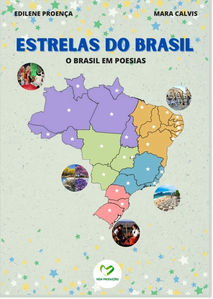 Em versos de novo livro infantil estados do Brasil viram estrelas