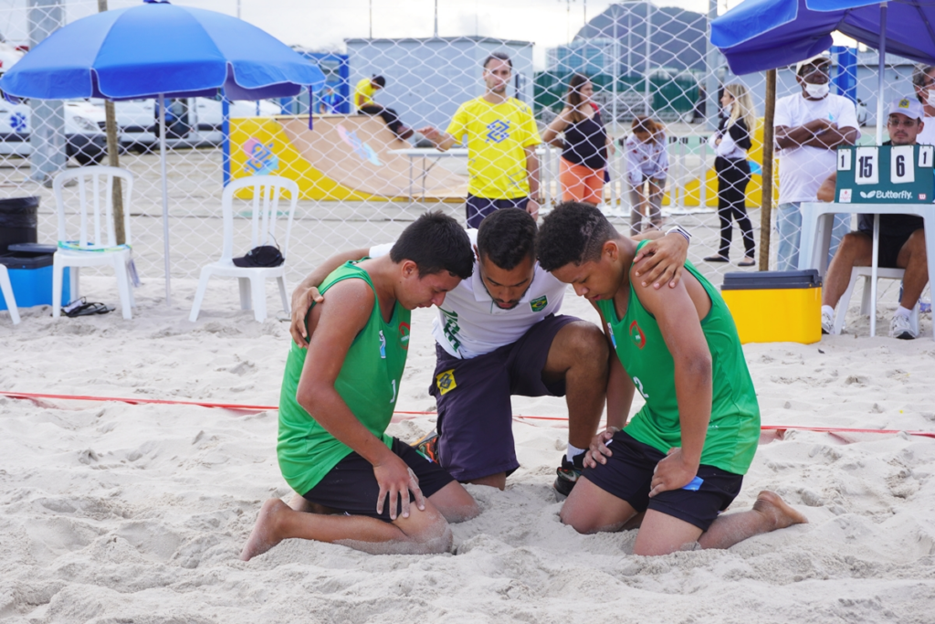 MS é campeão no vôlei de praia e basquete masculino nos Jogos Escolares Brasileiros 2021