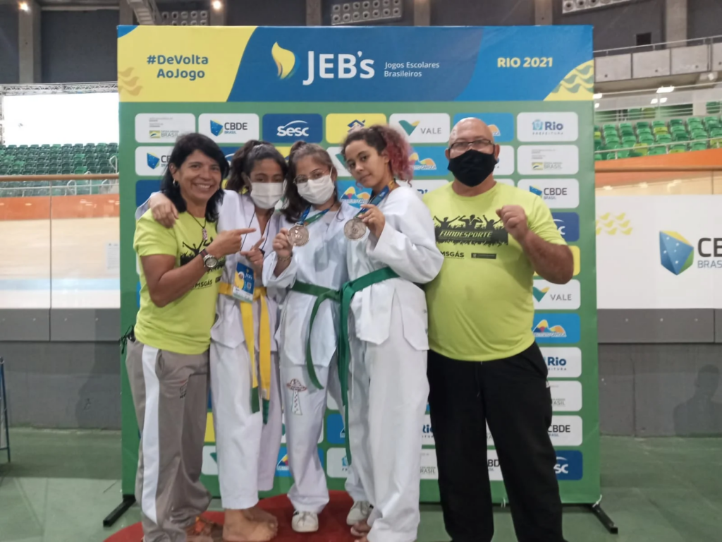 MS tem dia ‘recheado’ de medalhas e vai ao pódio cinco vezes nos Jogos Escolares Brasileiros