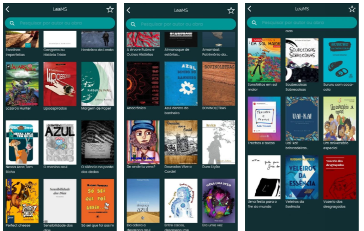 Mais de 30 obras literárias de autores regionais disponíveis para leitura no aplicativo MS Digital