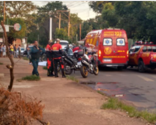 Dupla em moto executa passageiro em veículo de aplicativo na Capital Dupla em moto executa passageiro em veículo de aplicativo na Capital
