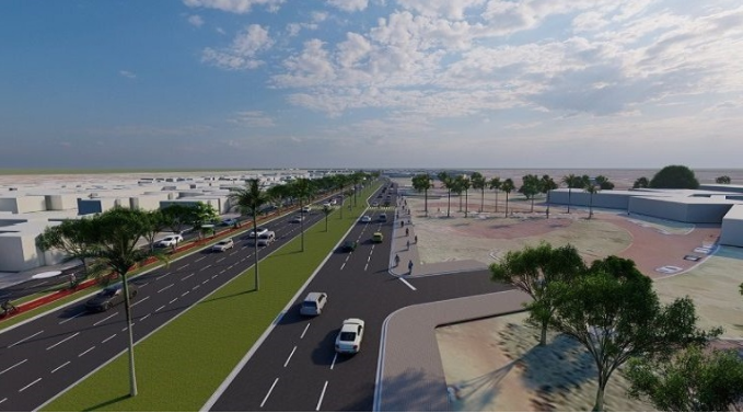 Duplicação da MS-156 está com 80% da obra concluída em Dourados