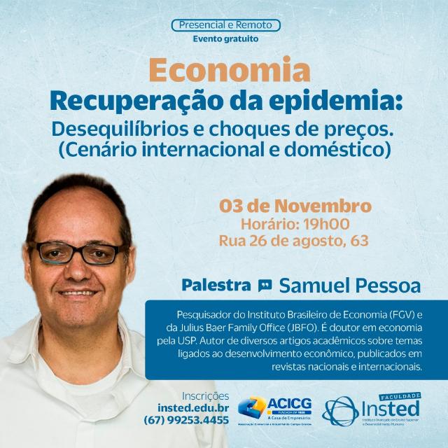 Faculdade da Capital recebe pesquisador do Instituto Brasileiro de Economia