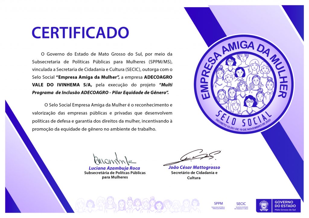 'Prêmio' Selo Social 'Empresa Amiga da Mulher' abre inscrição para avaliação e certificação 2022 'Prêmio' Selo Social 'Empresa Amiga da Mulher' abre inscrição para avaliação e certificação 2022