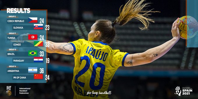 Handebol: seleção feminina encerra 1ª fase do Mundial com goleada Handebol: seleção feminina encerra 1ª fase do Mundial com goleada