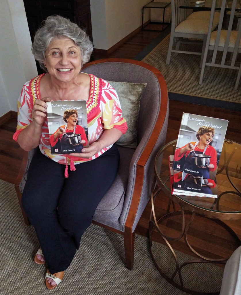 Sonia Caldart lança livro de culinária com mais de 100 receitas