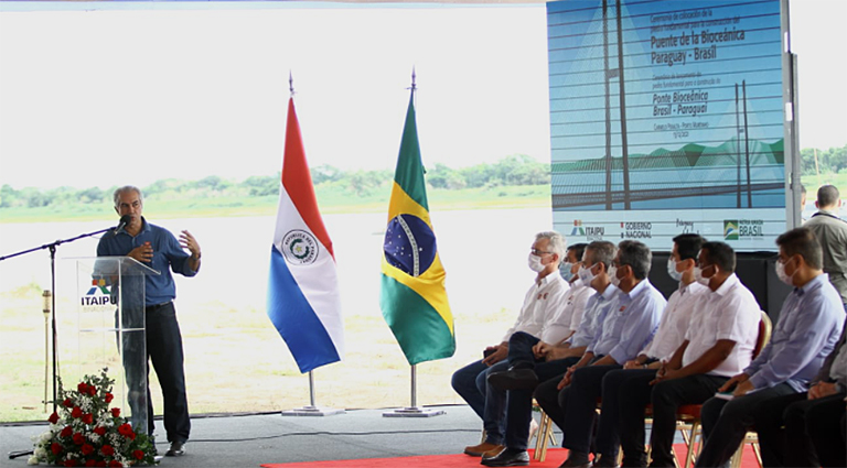 Viabilizada a ponte sobre Rio Paraguai, governador defende desburocratizar exportação pra potencializar Bioceânica