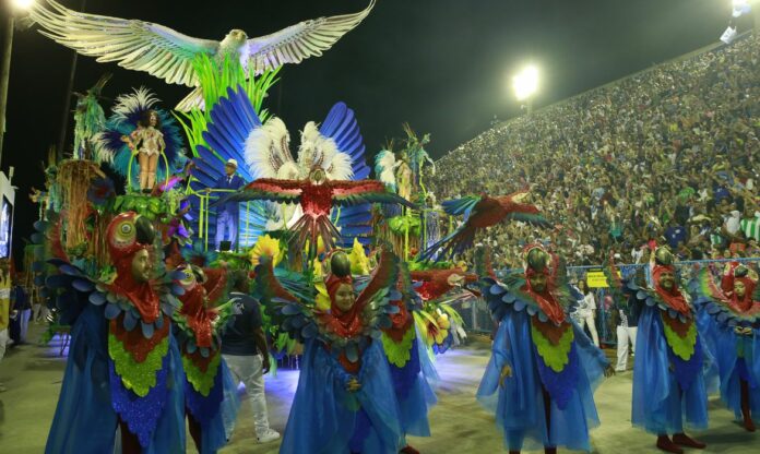 Desfile da Portela no Carnaval 2019 no Rio de Janeiro