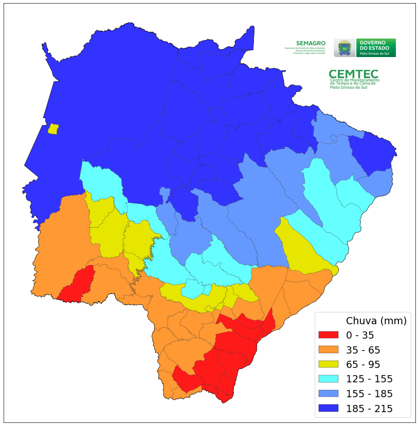 Cemtec analisa chuvas ocorridas durante o mês de dezembro de 2021